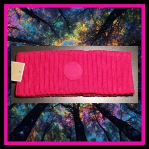 🆕️ Brand NEW (NWT) Hot Pink Michael Kors Knit Winter Headband